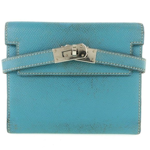 HERMES Kelly wallet wallet Epsom unisex
